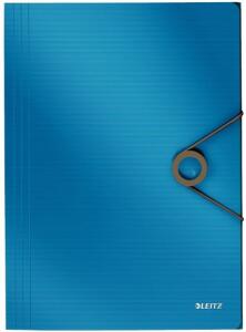LEITZ 4563 Dreiflügelmappe Solid A4 PP hellblau