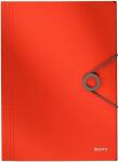 LEITZ 4563 Dreiflügelmappe Solid A4 PP hellrot