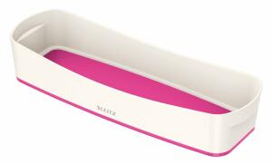 LEITZ Aufbewahrungsschale MyBox länglich ABS weiß/pink