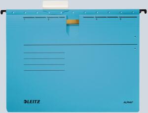 LEITZ 1984 Hängehefter ALPHA kfm. Heftung PendarecKarton blau