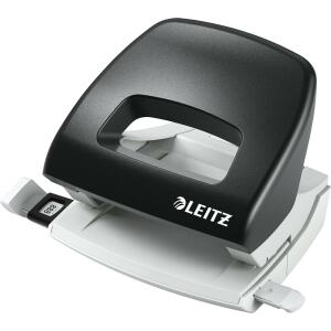 LEITZ 5038 Bürolocher NeXXt Klein 16 Blatt schwarz