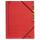 LEITZ 3907 Ordnungsmappe 7 Fächer A4 PendarecKarton (RC) 430 g/qm rot
