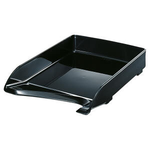 LEITZ 5220 Briefkorb Elegant A4 Kunststoff schwarz