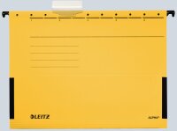 LEITZ Hängemappe Alpha gelb 19860015