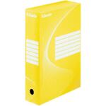 ESSELTE ArchivSchachtel DIN A4 Rückenbreite 8cm gelb