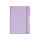 Herlitz Notizheft flex PP A5,40 Blatt,kar. flieder, my.book