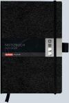 Herlitz Notizbuch Classic A4 96Bl kar. schwarz...
