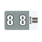 LEITZ 66080000 Ziffernsignale 100ST grauSelbstklebend auf...