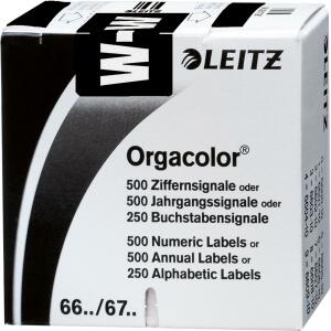LEITZ 66321000 Buchstabensignal W 250STschwarz