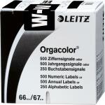 LEITZ 66321000 Buchstabensignal W 250STschwarz