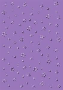 CART-US 2118568026 Embossingschablone Little Stars 15 x 105 cm