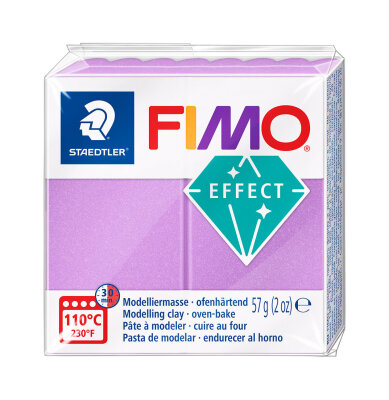 FIMO Modelliermasse effect flieder pearl