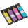 Post-it Index Mini Typ 683 - 11,9 x 43,2 mm, Leuchtfarben, 4 x 35 Streifen