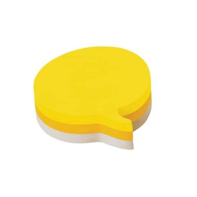Post-it Haftnotiz-Würfel, Stanzformen - Sprechblase