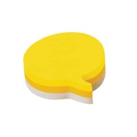 Post-it Haftnotiz-Würfel, Stanzformen - Sprechblase