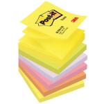 Post-it Haftnotiz Z-Notes Neon - 76 x 76 mm, neonfarben,...