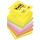 Post-it Haftnotiz Z-Notes Neon - 76 x 76 mm, neonfarben, 6x 100 Blatt