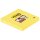 Haftnotizblock 76x76mm narz.gelb POST IT 654-S 90Bl SuperSticky