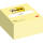 Post-it Haftnotiz-Würfel - 76 x 76 mm, gelb
