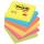 Post-it Haftnotizen Active Collection - 76 x 76 mm, 6x 100 Blatt