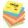 Post-it Haftnotizen Active Collection - 76 x 76 mm, 6x 100 Blatt