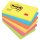 Post-it Haftnotizen Active Collection - 76 x 127 mm, 6x 100 Blatt