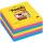 Post-it SuperSticky Haftnotiz Super Sticky Notes - 101 x 101 mm, liniert, 6x 90 Blatt