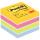 Post-it Haftnotiz-Würfel Mini - 51 x 51 mm, Ultrafarben (sortiert)