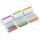 Post-it Index 25,4 x 38 mm, sortiert Etui à 3x 22 Streifen 51141315515