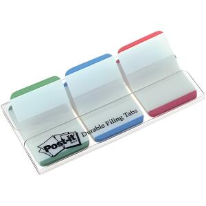Post-it Index 25,4 x 38 mm, sortiert Etui à 3x 22 Streifen 51141315522