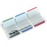 Post-it Index 25,4 x 38 mm, sortiert Etui à 3x 22 Streifen 51141315522