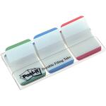 Post-it Index 25,4 x 38 mm, sortiert Etui à 3x 22 Streifen 51141315522