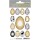 HERMA DECOR HAPPY EASTER - GOLDEIER
