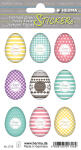 Herma Sticker DECOR Ostern Happy Easter Eierset bunt 3 Bl