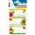 Herma Schuletiketten 76 x 35 mm Fritz der Wurm 2 Bl 6 Etik.