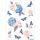 Herma Sticker DECOR Blumen Rosentraum 3 Bl