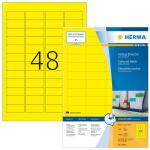 Herma Etiketten permanent haftend 45,7 x 21,2 mm gelb 100...