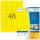 Herma Etiketten permanent haftend 45,7 x 21,2 mm gelb 100 Bl 4800 Etik. LaserInkCopy