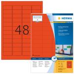 Herma Etiketten permanent haftend 45,7 x 21,2 mm rot 100...
