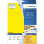Herma Etiketten ablösbar 105 x 37 mm gelb 20 Bl 320...