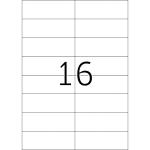 Herma Etiketten ablösbar 105 x 37 mm gelb 20 Bl 320 Etik. LaserInkCopy