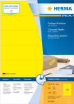 Herma Etiketten permanent haftend 105 x 42,3 mm gelb 100...