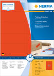 Herma Etiketten permanent haftend 105 x 42,3 mm rot 100...