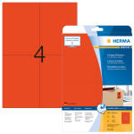 Herma Etiketten ablösbar 105 x 148 mm rot 20 Bl 80...