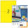 Herma Etiketten permanent 199,6 x 143,5 mm gelb 100 Bl 200 Etik.