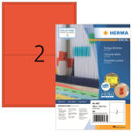 Herma Etiketten permanent haftend 199,6 x 143,5 mm rot...