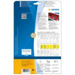 Herma Etiketten ablösbar 48,3 x 25,4 mm Folie weiss wetterfest 20 Bl 880 Etik. LaserCopy