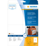 Herma Etiketten stark haftend 105 x 148 mm Folie weiss...