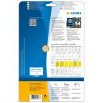 Herma Etiketten ablösbar 210 x 297 mm Folie weiss wetterfest 20 Bl 20 Etik. LaserCopy