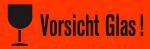 Herma Etiketten permanent 39 x 118 mm Vorsicht Glas 1000 Etik.